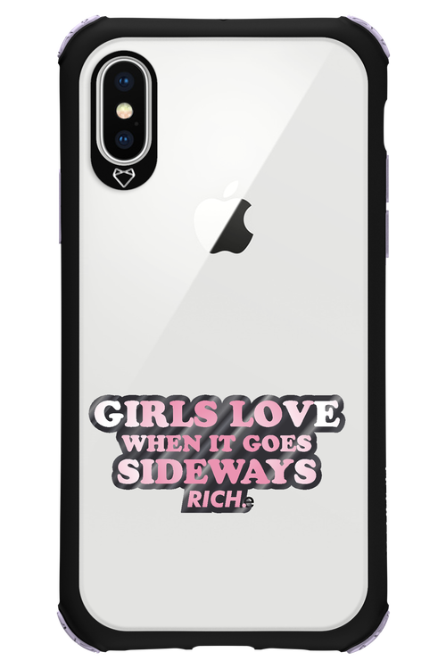 When it goes sideways - Apple iPhone X