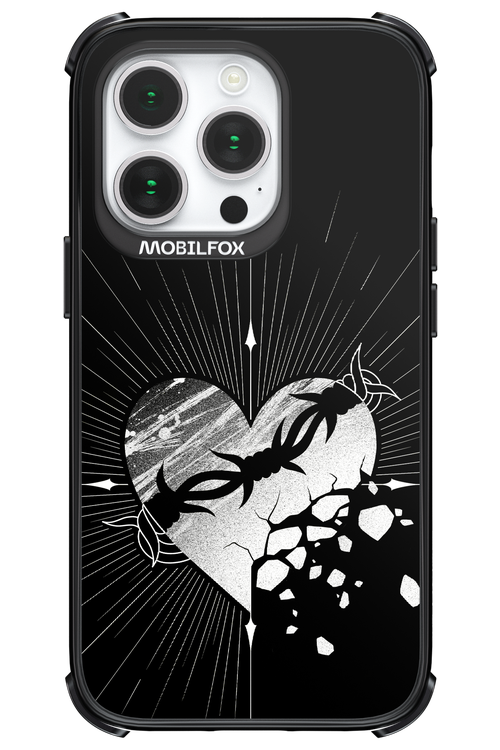 Fehér Szív - Apple iPhone 14 Pro