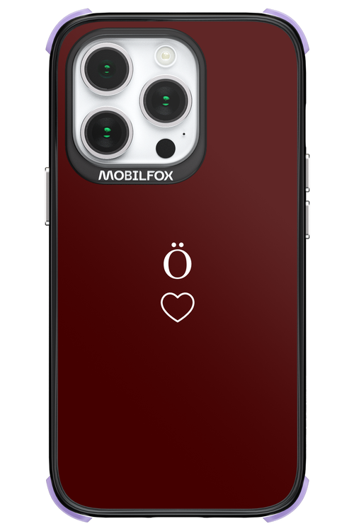 O Burgundia II 2.0 - Apple iPhone 14 Pro