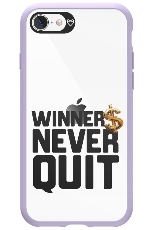Winners Never Quit - Apple iPhone SE 2020
