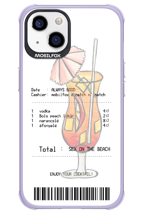 sex on the beach koktél - Apple iPhone 13