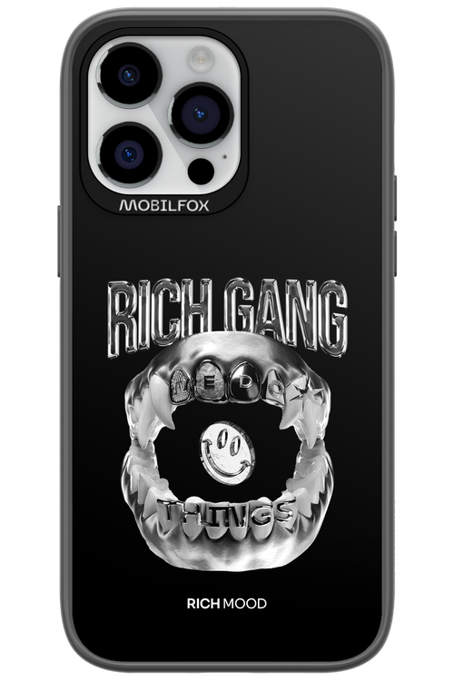 Rich Gang Silver - Apple iPhone 14 Pro Max