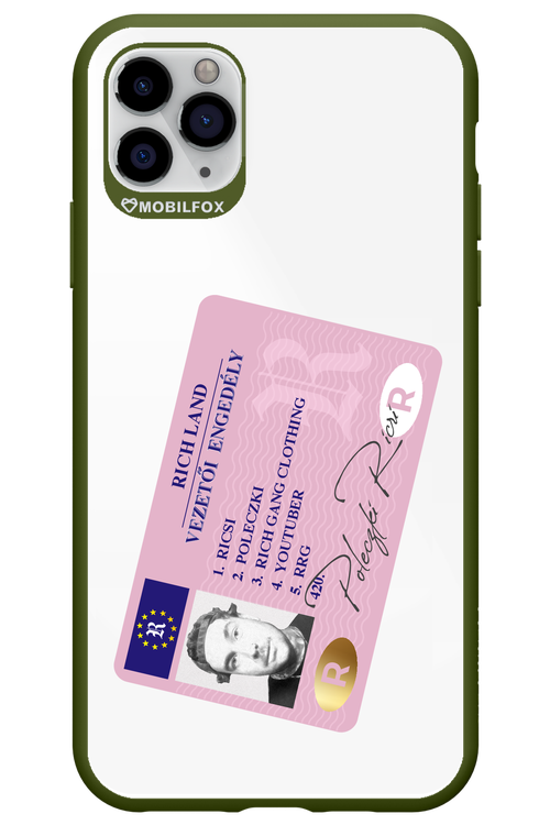 Vezetői engedély - Apple iPhone 11 Pro Max