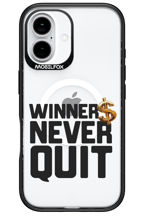 Winners Never Quit 2.0 - Apple iPhone 16