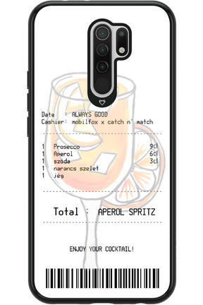 aperol spritz koktél - Xiaomi Redmi 9