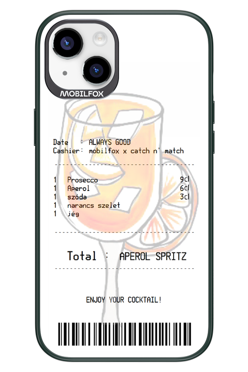 aperol spritz koktél - Apple iPhone 14 Plus