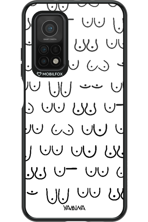 Boobies (white) - Xiaomi Mi 10T 5G