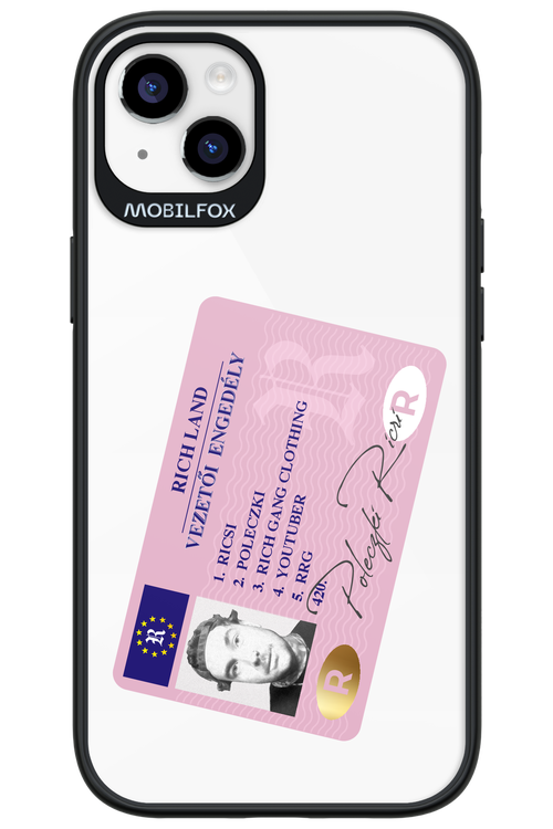 Vezetői engedély - Apple iPhone 14 Plus