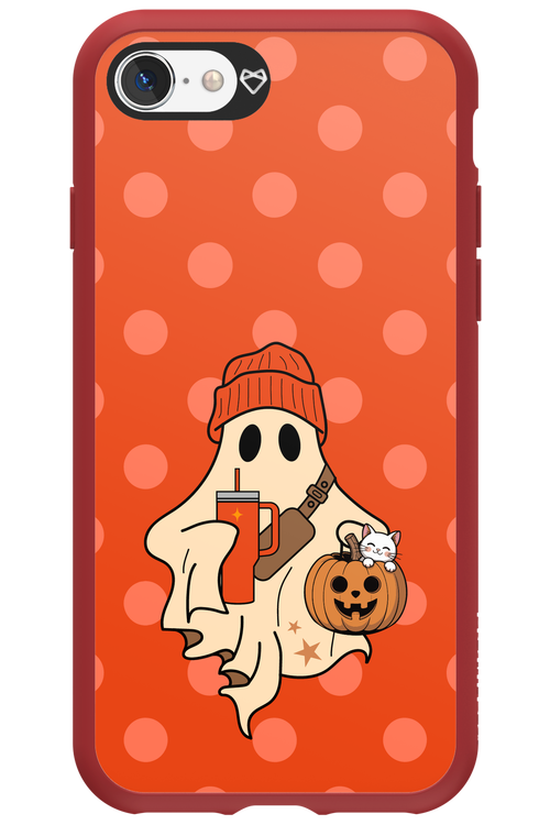 Ghost Girl (Orange) - Apple iPhone SE 2022