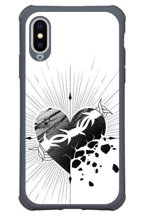 Fekete Szív 2.0 - Apple iPhone X