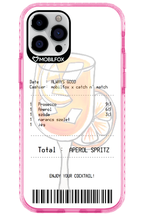 aperol spritz koktél - Apple iPhone 12 Pro