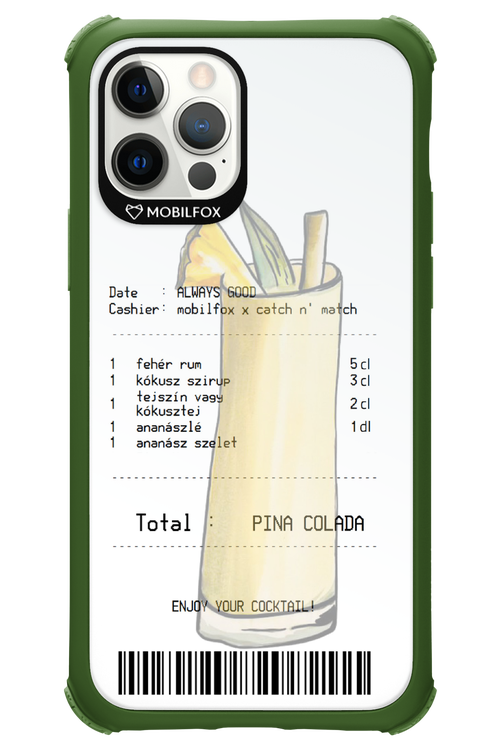 pina colada koktél - Apple iPhone 12 Pro