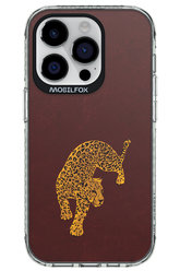 Burgundy Leopard - Apple iPhone 14 Pro