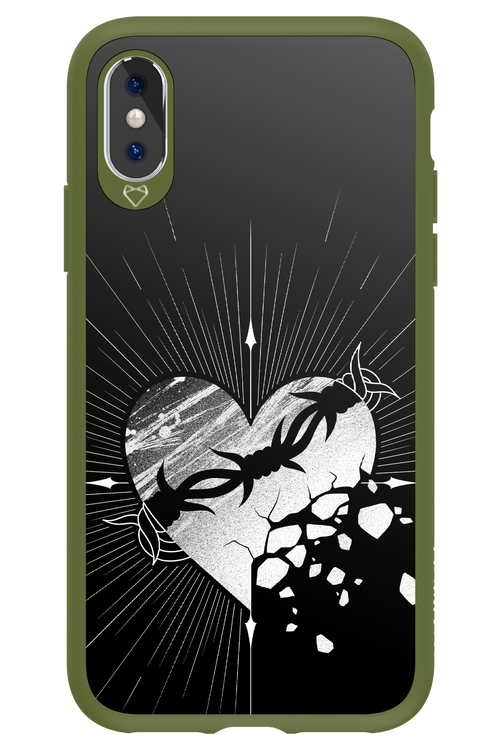 Fehér Szív 2.0 - Apple iPhone XS