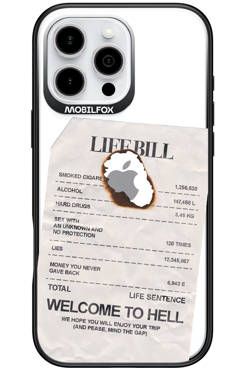 Life Bill - Apple iPhone 16 Pro Max