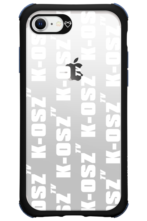 K-osz Transparent White - Apple iPhone 7