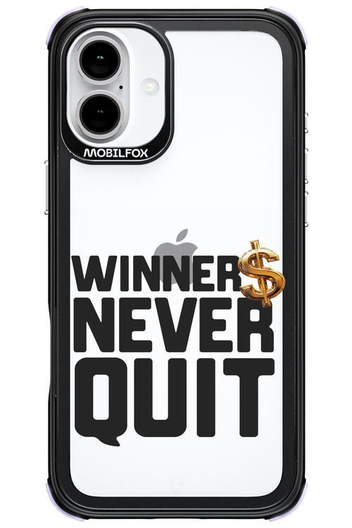 Winners Never Quit - Apple iPhone 16 Plus