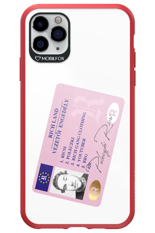 Vezetői engedély - Apple iPhone 11 Pro Max