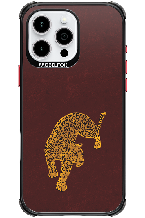 Burgundy Leopard - Apple iPhone 16 Pro Max