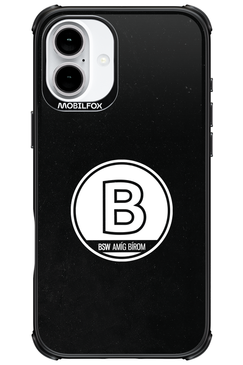 Amig bírom Black - Apple iPhone 16 Plus