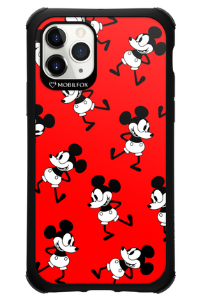 Iconic Mouse (red pattern) - Apple iPhone 11 Pro