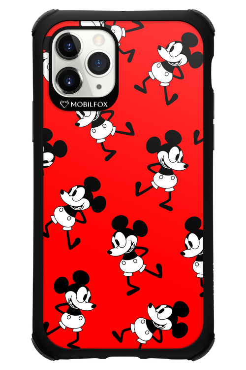 Iconic Mouse (red pattern) - Apple iPhone 11 Pro