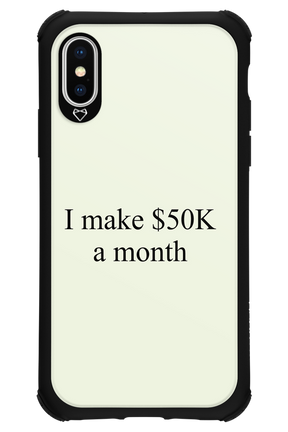 $50K - Apple iPhone X