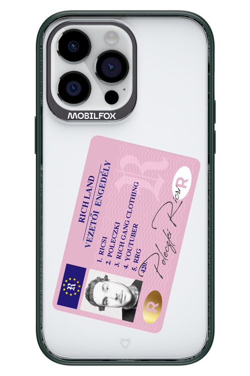 Vezetői engedély - Apple iPhone 14 Pro Max