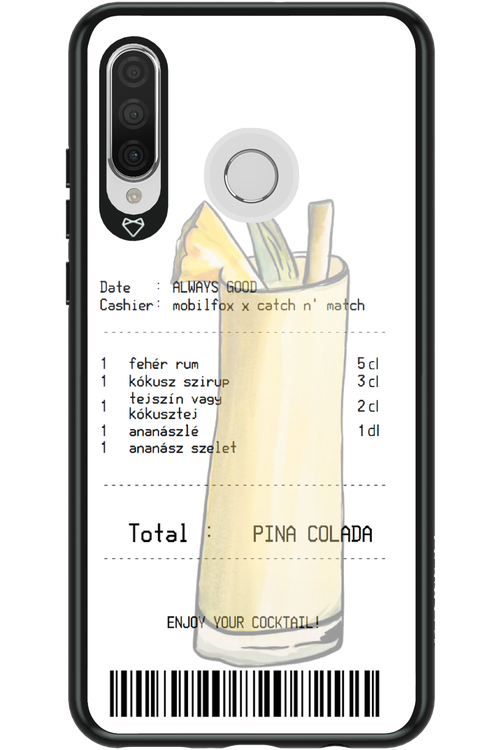pina colada koktél - Huawei P30 Lite
