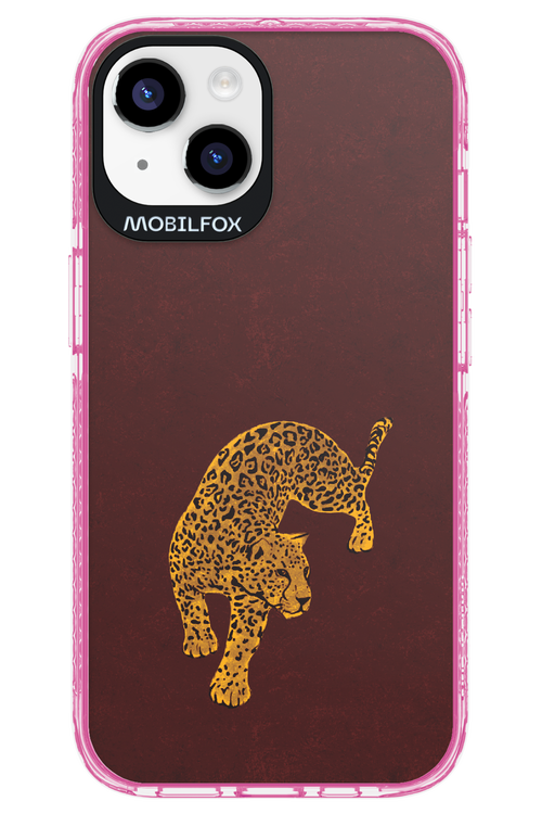 Burgundy Leopard - Apple iPhone 14