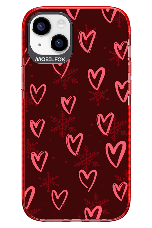 Christmas Hearts - Apple iPhone 14 Plus