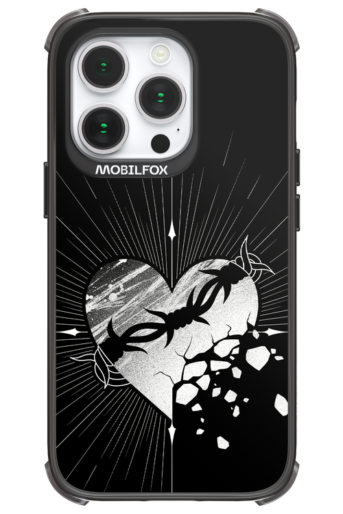 Fehér Szív - Apple iPhone 14 Pro