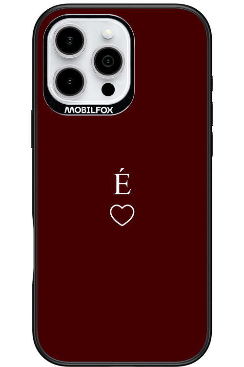 E Burgundia II 2.0 - Apple iPhone 16 Pro Max