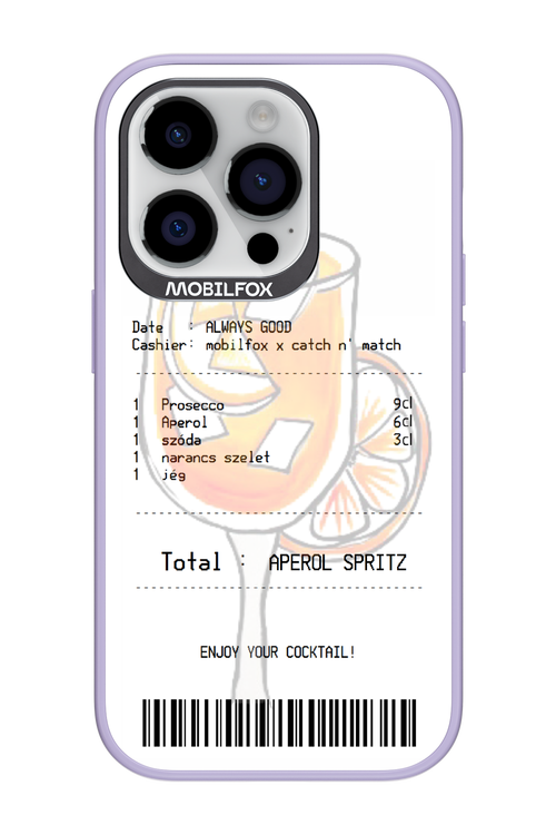 aperol spritz koktél - Apple iPhone 14 Pro