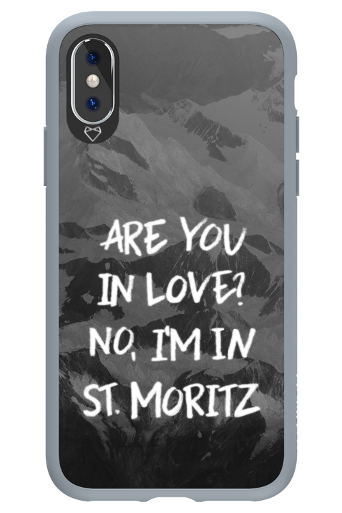 I'm in St. Moritz - Apple iPhone X