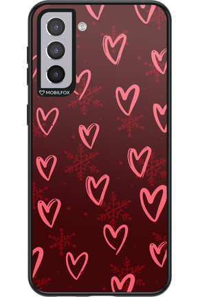 Christmas Hearts - Samsung Galaxy S21+