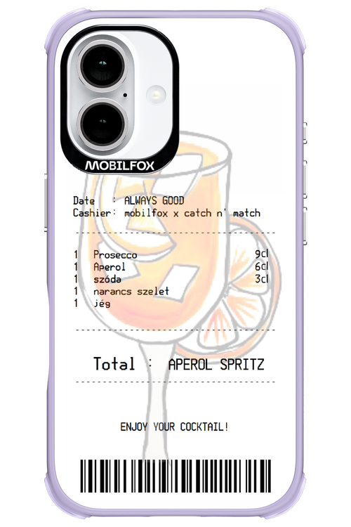aperol spritz koktél - Apple iPhone 16