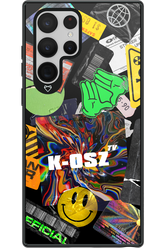 K-osz Sticker Black - Samsung Galaxy S22 Ultra