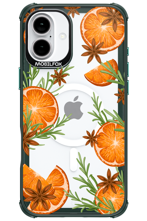 Orange With Star Anise - Apple iPhone 16 Plus