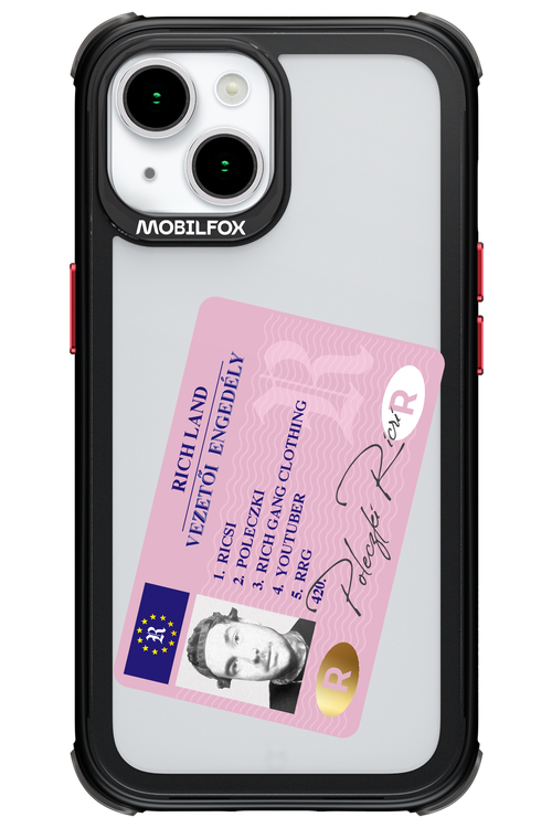 Vezetői engedély - Apple iPhone 15