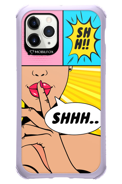 Shhh! (comic) - Apple iPhone 11 Pro