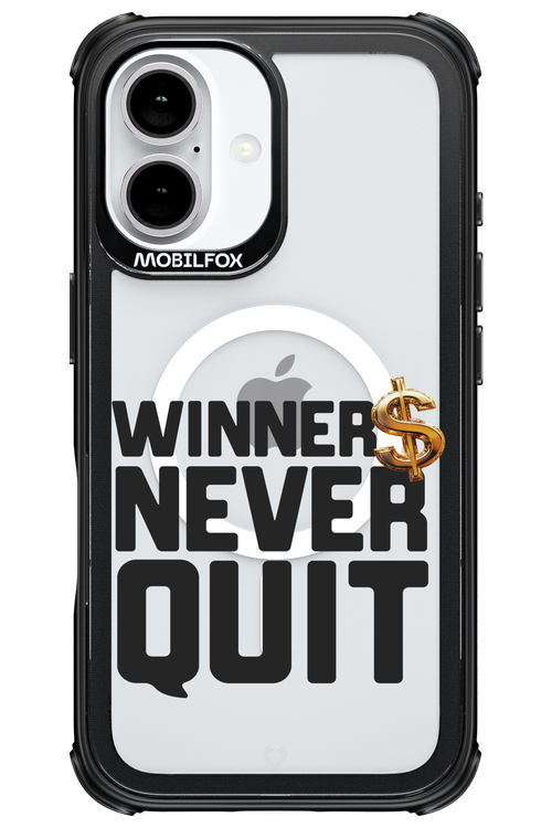 Winners Never Quit 2.0 - Apple iPhone 16