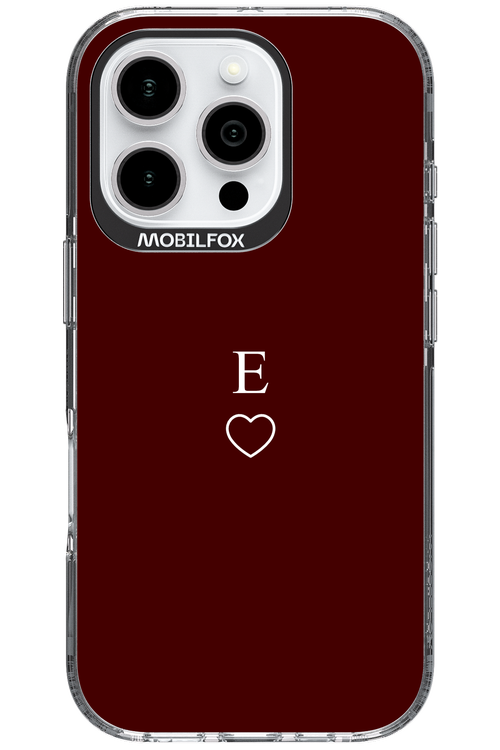E Burgundia 2.0 - Apple iPhone 16 Pro