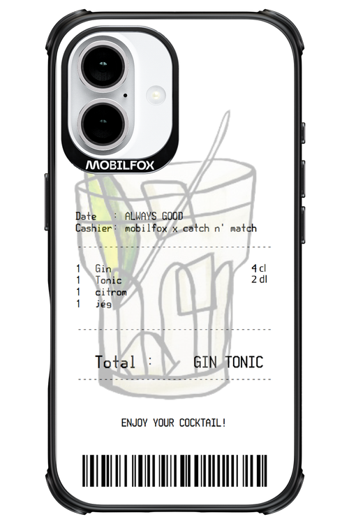 gin tonik - Apple iPhone 16