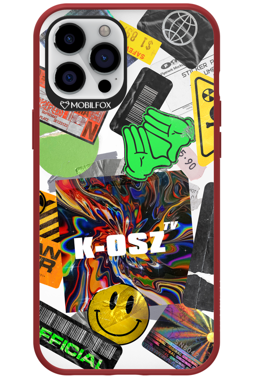 K-osz Sticker Transparent - Apple iPhone 12 Pro Max