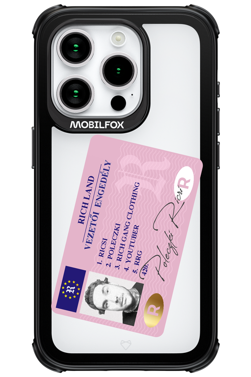 Vezetői engedély - Apple iPhone 15 Pro