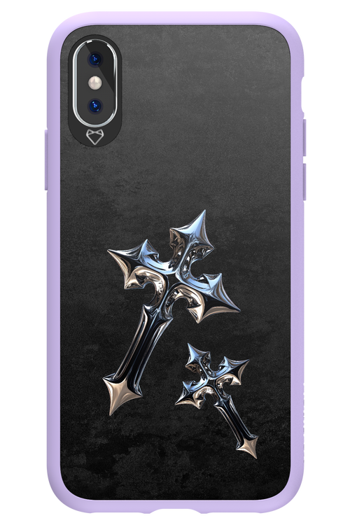 Chrome Crosses 2.0 - Apple iPhone XS