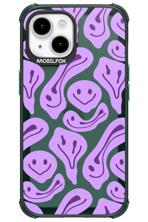 Fluid Smiley Purple - Apple iPhone 15