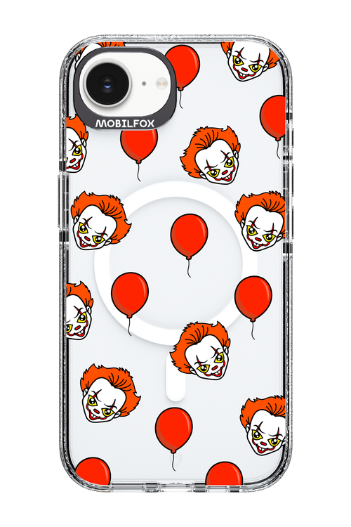 Mystery Clown (Transparent) - Apple iPhone 16e