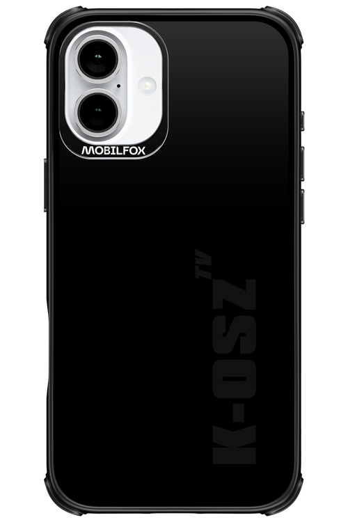 K-osz Black - Apple iPhone 16 Plus